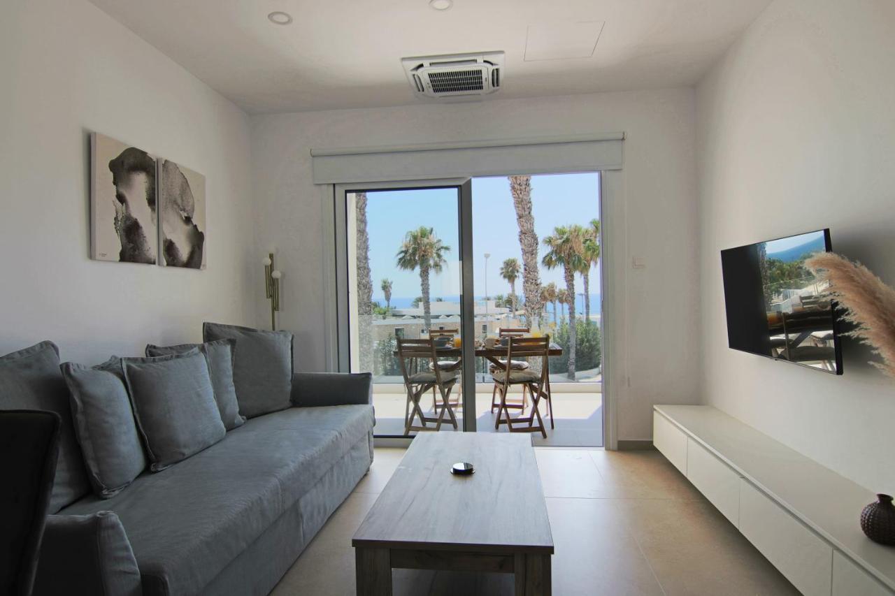 Apartmán Phaedrus Living: Seaview Luxury Flat Limnaria 151 Paphos Exteriér fotografie
