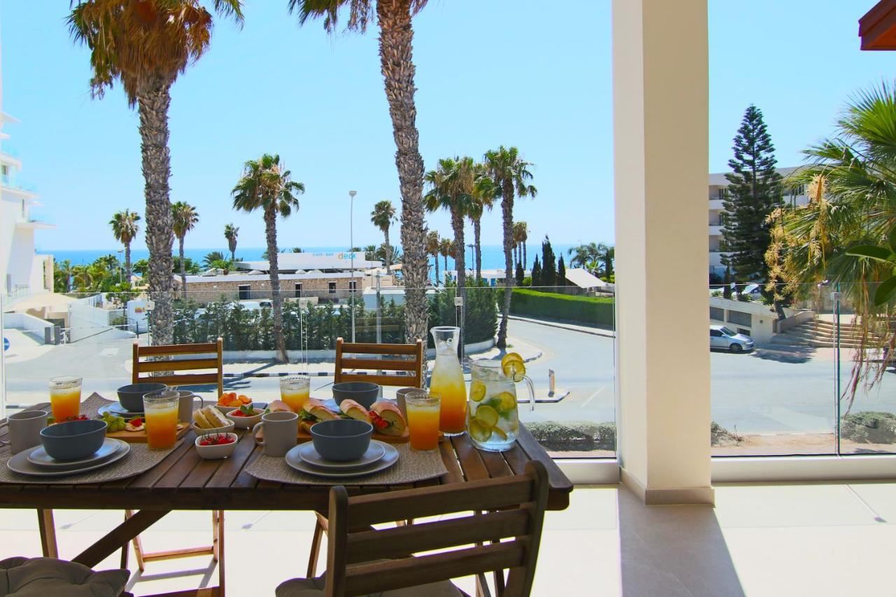 Apartmán Phaedrus Living: Seaview Luxury Flat Limnaria 151 Paphos Exteriér fotografie